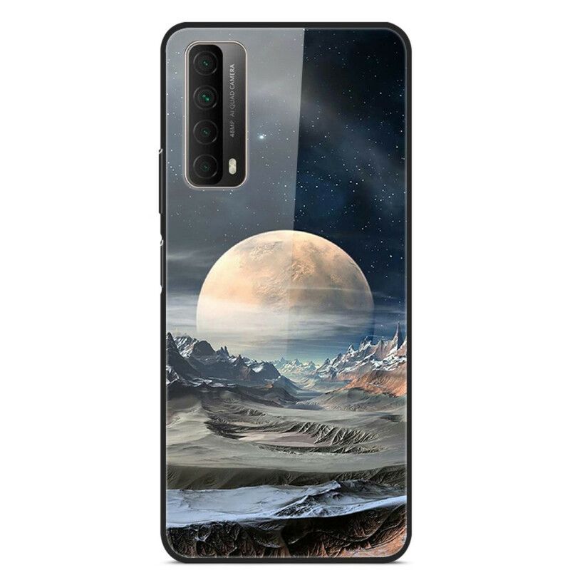 Kryt Huawei P Smart 2021 Tvrdené Sklo Space Moon