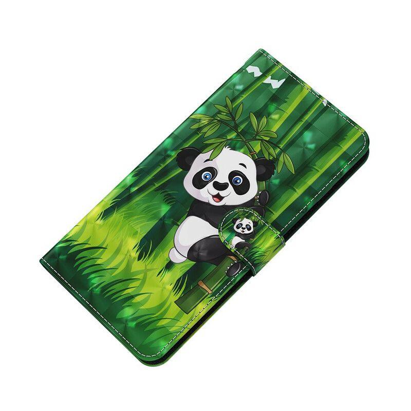 Peňaženkový Kryt Huawei P Smart 2021 Panda A Bambus