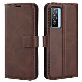 Kožené Puzdro Vivo Y76 5G Slim Extreme Leather Effect