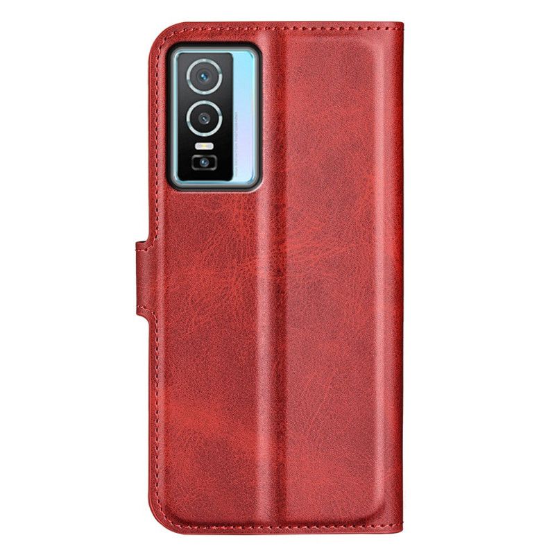 Kožené Puzdro Vivo Y76 5G Slim Extreme Leather Effect