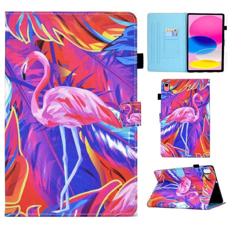 Kožené Puzdro iPad 10.9" (2022) Flamingo