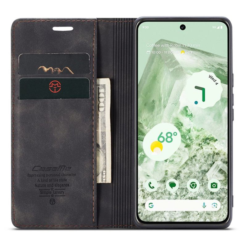 Kožené Puzdro Na Google Pixel 8a Caseme Semišový Efekt