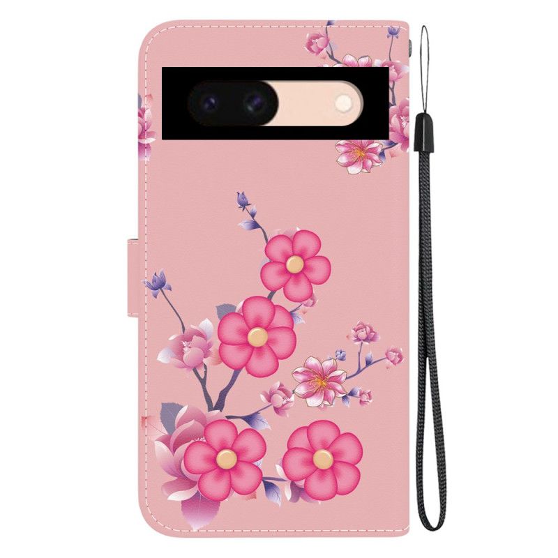 Puzdro Google Pixel 8a Sakura S Popruhom