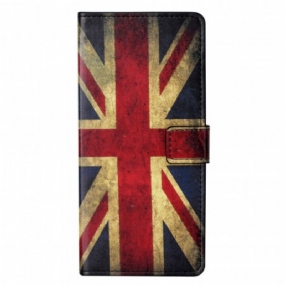 Kožené Puzdro OnePlus Nord CE 2 5G Britská Vlajka