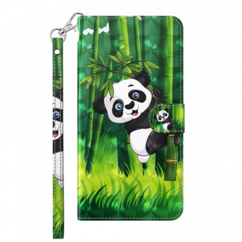 Kožené Puzdro OnePlus Nord CE 2 5G Komiksová Panda