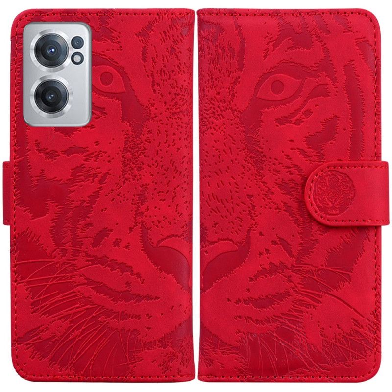 Kožené Puzdro OnePlus Nord CE 2 5G Maskovaný Tiger