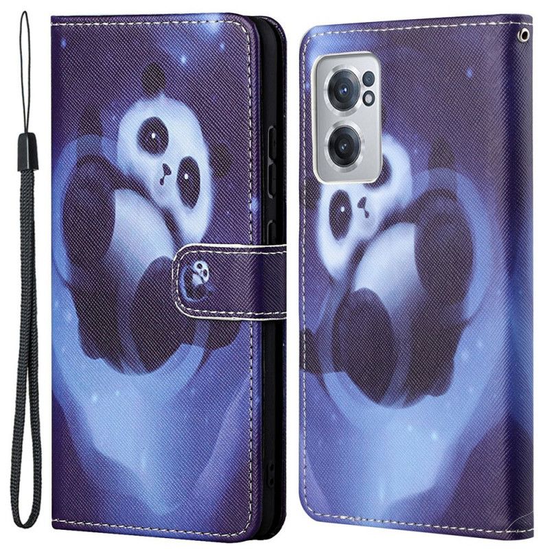 Kožené Puzdro OnePlus Nord CE 2 5G Nočná Panda