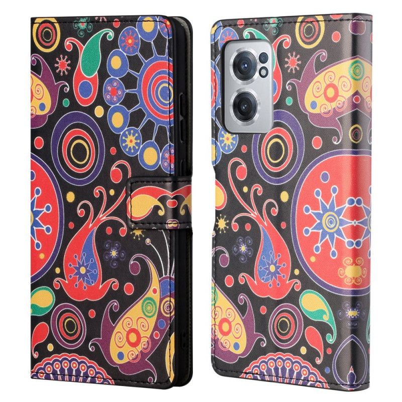 Kožené Puzdro OnePlus Nord CE 2 5G Psychedélia