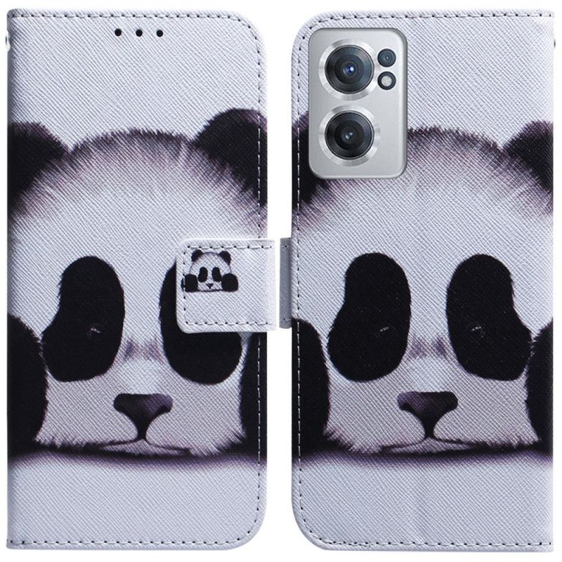 Kožené Puzdro OnePlus Nord CE 2 5G Smutná Panda