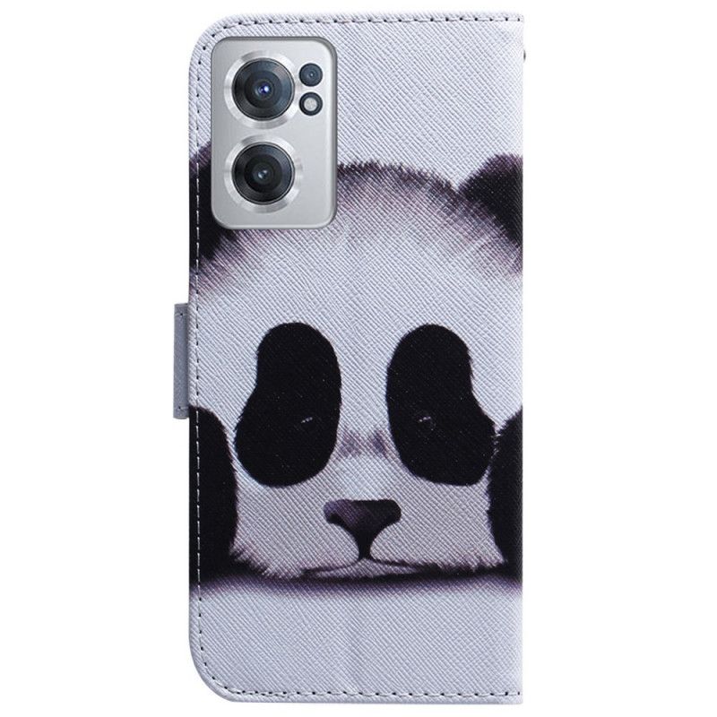 Kožené Puzdro OnePlus Nord CE 2 5G Smutná Panda