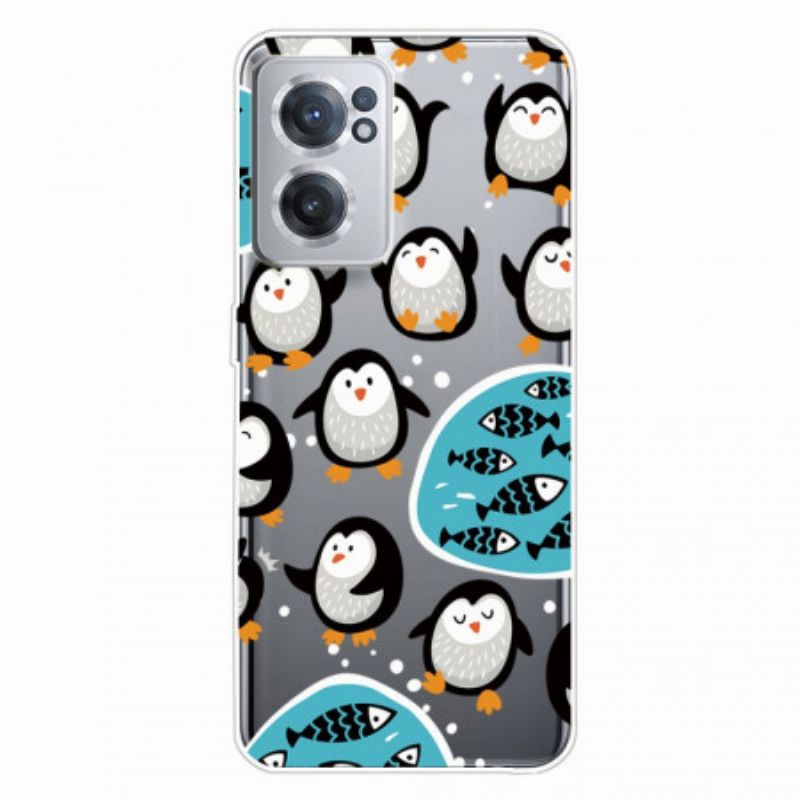 Kryt OnePlus Nord CE 2 5G Crazy Penguins