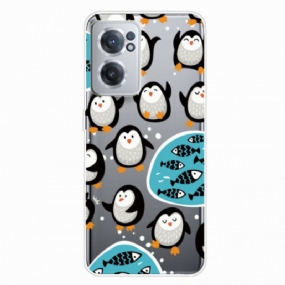 Kryt OnePlus Nord CE 2 5G Crazy Penguins