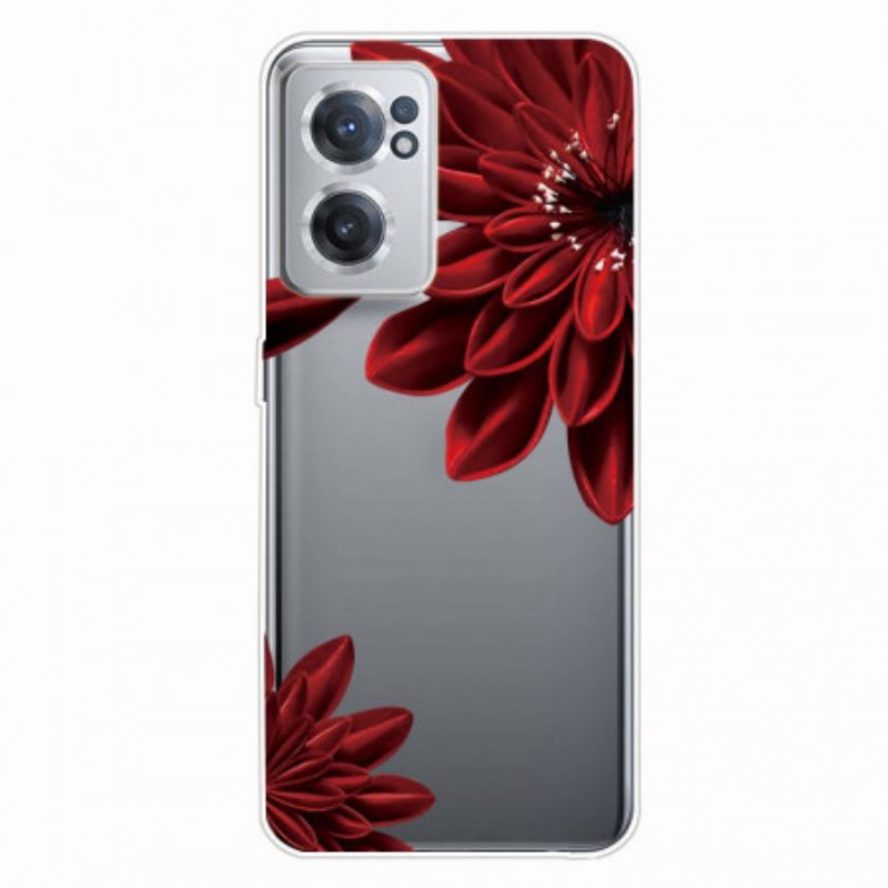 Kryt OnePlus Nord CE 2 5G Šarlátový Kvet