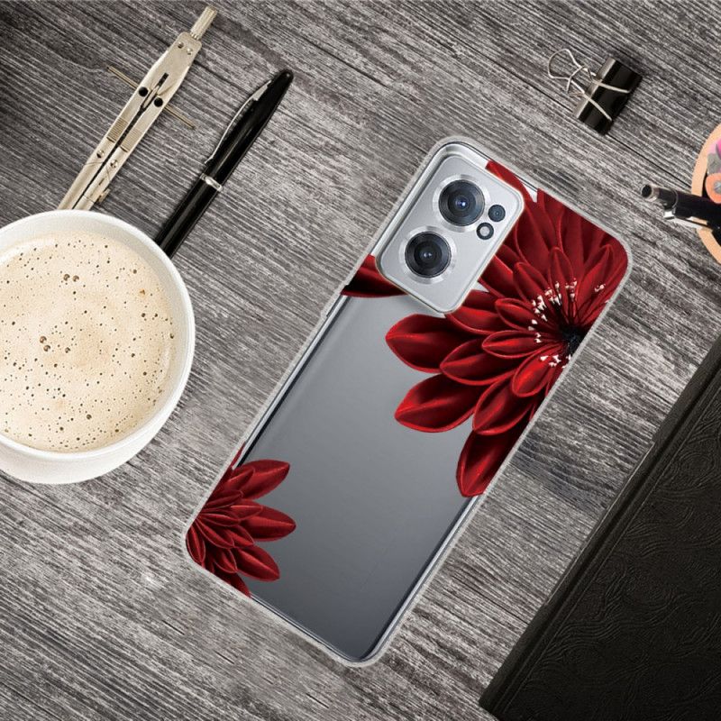 Kryt OnePlus Nord CE 2 5G Šarlátový Kvet