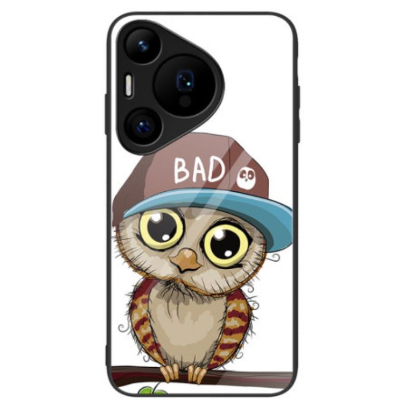 Kryt Huawei Pura 70 Pro Tvrdené Sklo Bad Owl