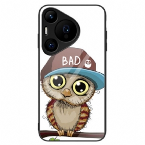 Kryt Huawei Pura 70 Pro Tvrdené Sklo Bad Owl