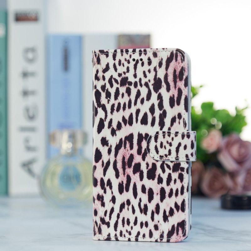 Kožené Puzdro Xiaomi Mi 11 Lite 4G / 5G / 5G NE Leopard Print