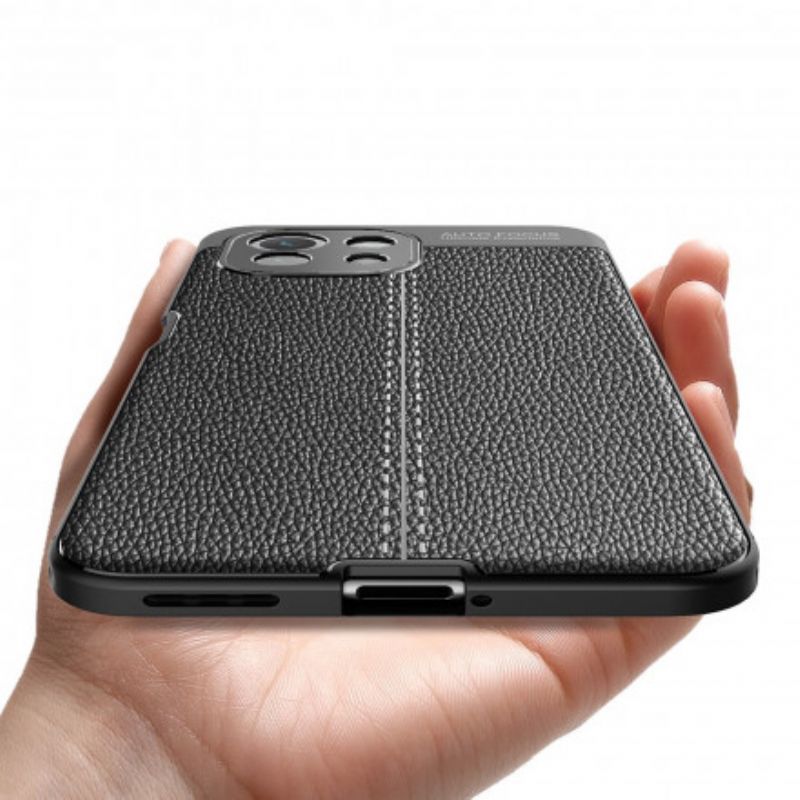 Kryt Xiaomi Mi 11 Lite 4G / 5G / 5G NE Leather Effect Litchi Double Line