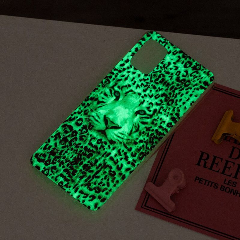 Kryt Xiaomi Mi 11 Lite 4G / 5G / 5G NE Leopard Fluorescenčný