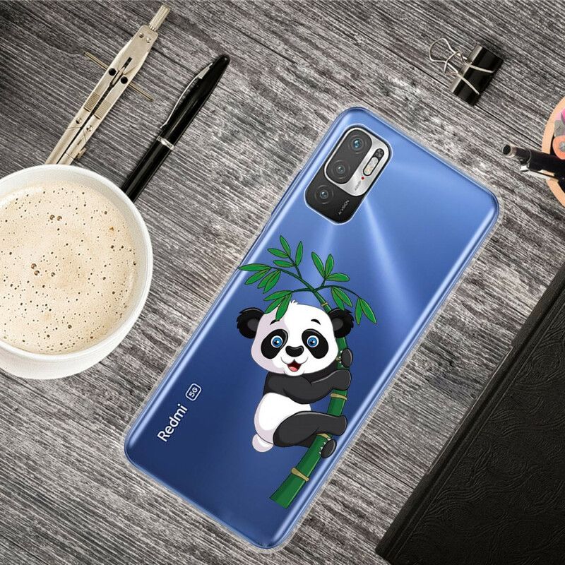 Kryt Poco M3 Pro 5G Panda Na Bambuse