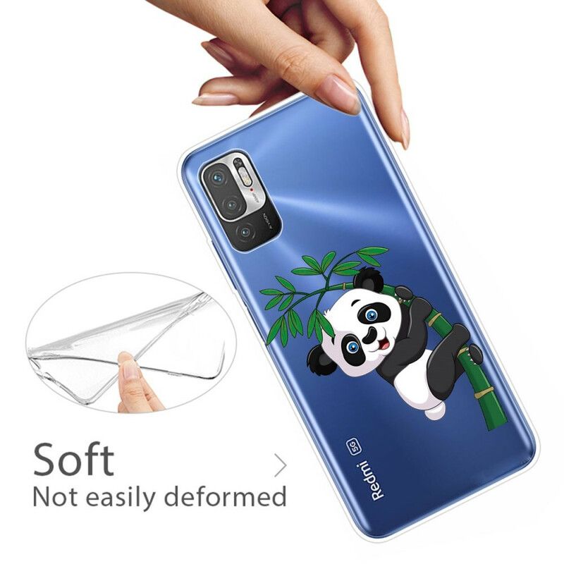 Kryt Poco M3 Pro 5G Panda Na Bambuse