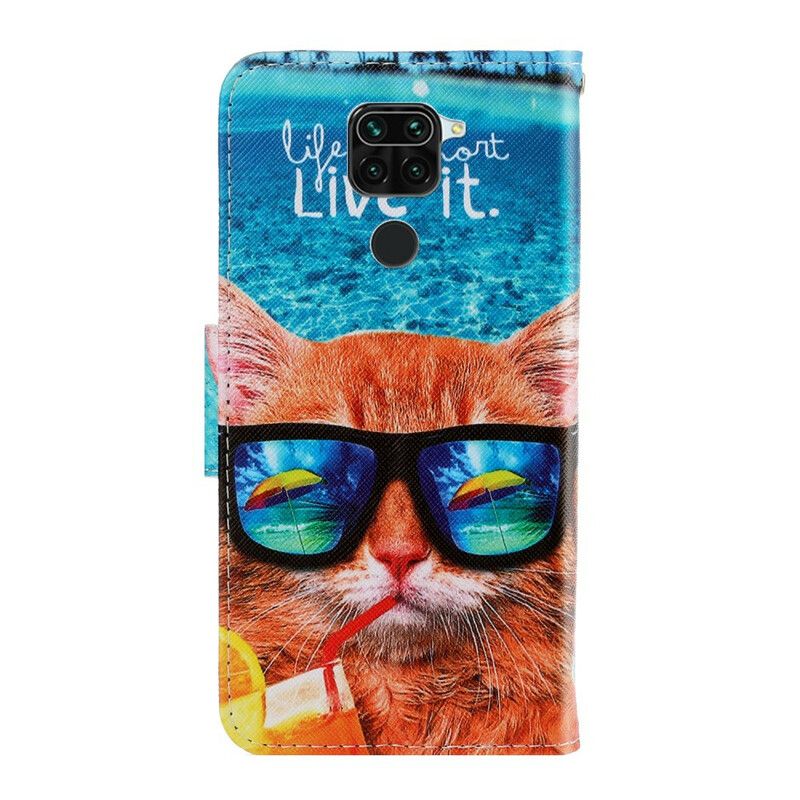 Kožené Puzdro Xiaomi Redmi Note 9 Cat Live It Strappy