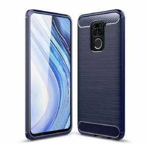 Kryt Xiaomi Redmi Note 9 Kartáčované Uhlíkové Vlákno