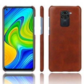 Kryt Xiaomi Redmi Note 9 Kožený Efekt Ksq