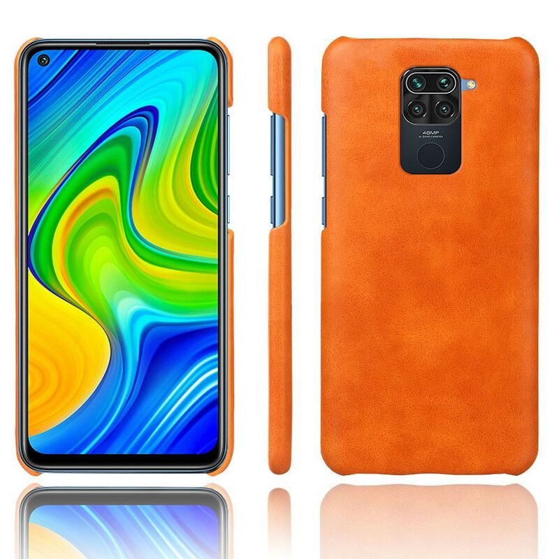 Kryt Xiaomi Redmi Note 9 Kožený Efekt Ksq