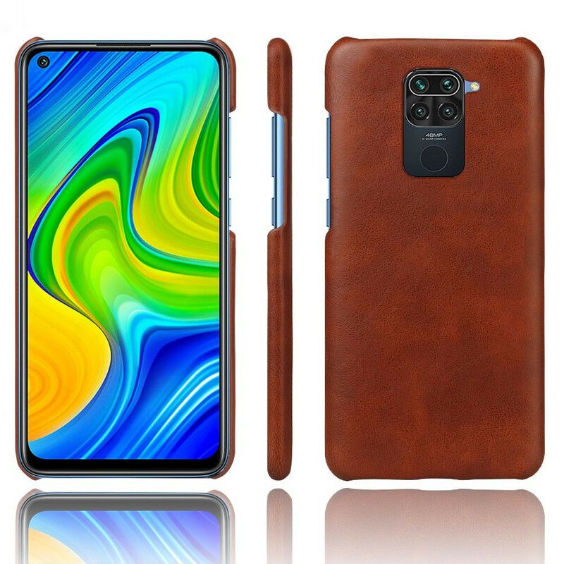 Kryt Xiaomi Redmi Note 9 Kožený Efekt Ksq