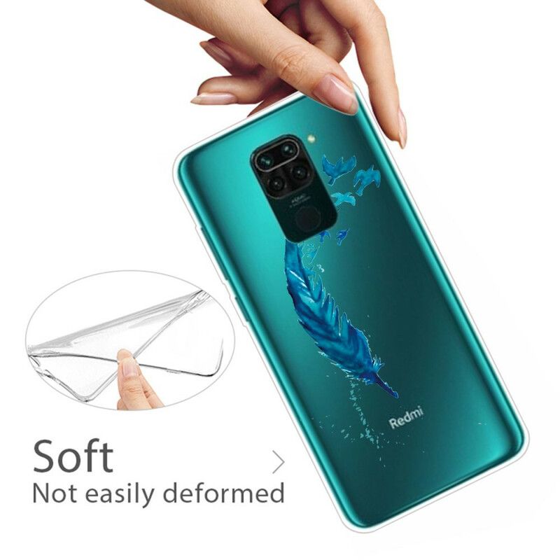 Kryt Xiaomi Redmi Note 9 Krásne Modré Pierko