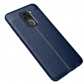 Kryt Xiaomi Redmi Note 9 Leather Effect Litchi Double Line