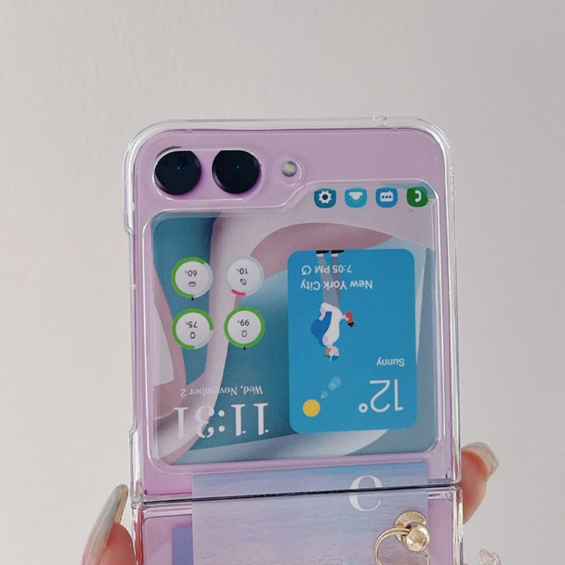 Kryt Samsung Galaxy Z Flip 5 Kryt Na Mobil Transparentná Destinácia