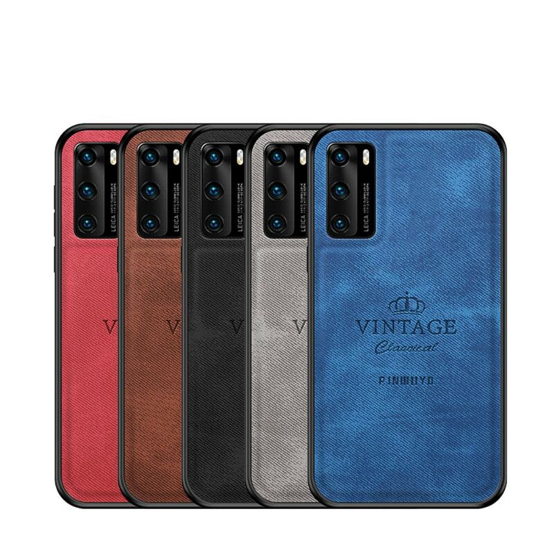 Kryt Huawei P40 Čestné Vintage Pinwuyo