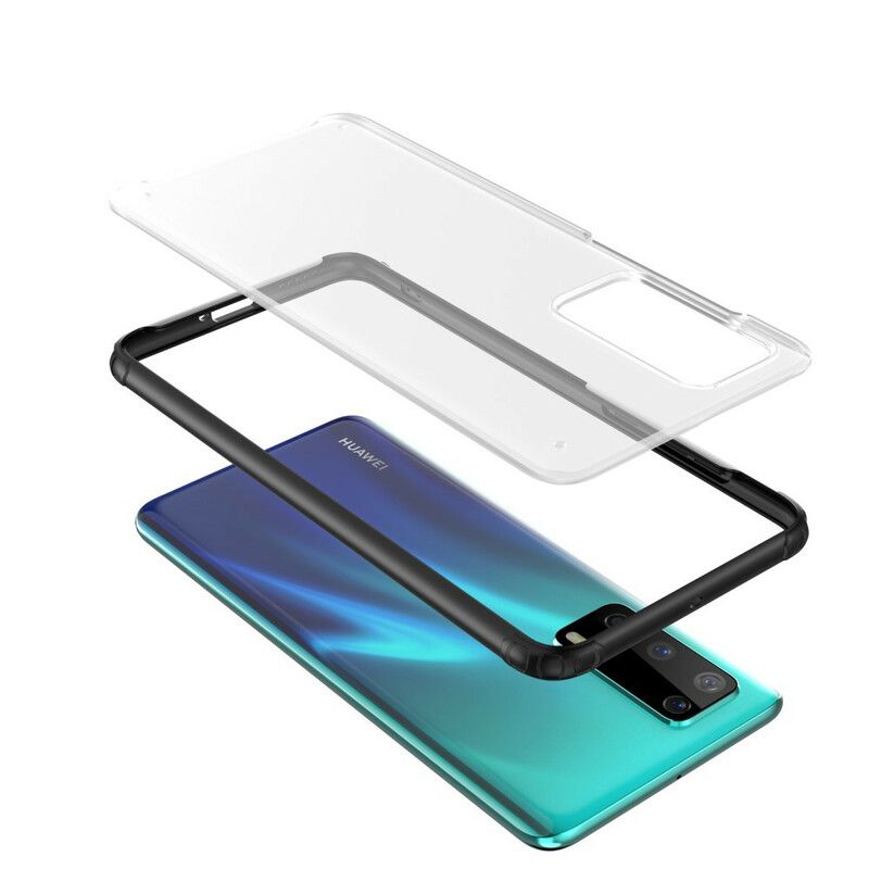 Kryt Huawei P40 Hybridné Dizajnové Silikónové Hrany