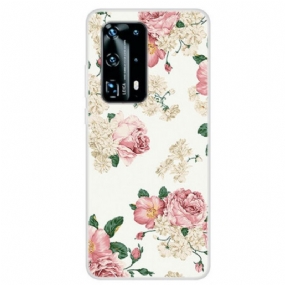 Kryt Huawei P40 Kvety Slobody