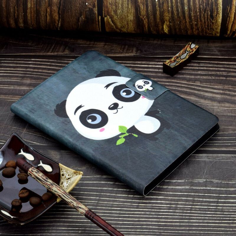 Kožené Puzdro iPad Air (2022) (2020) Panda Bábätko