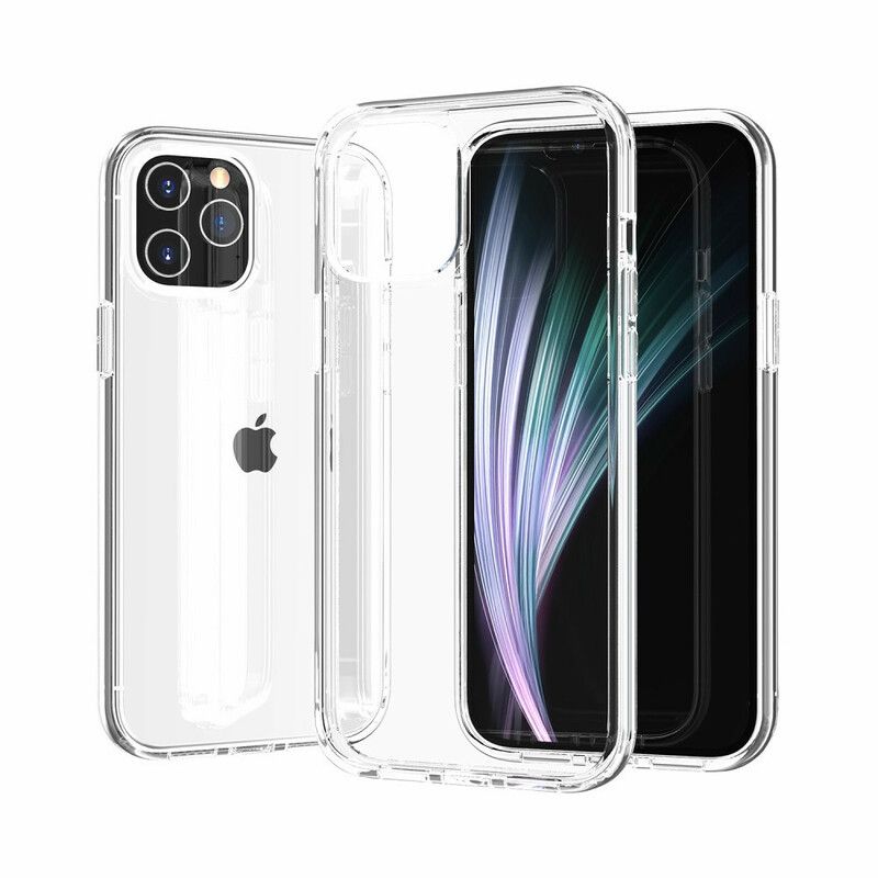 Kryt iPhone 12 Pro Max Farebné Priehľadné