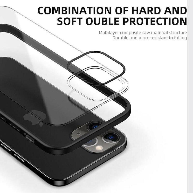 Kryt iPhone 12 Pro Max Ipaky Hybrid Transparent