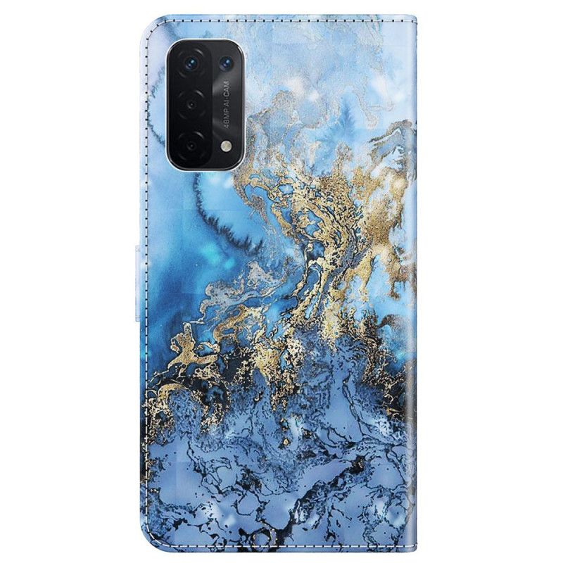 Kožené Puzdro Oppo A54 5G / A74 5G Popruh Art