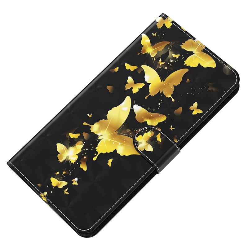 Peňaženkový Kryt Oppo A54 5G / A74 5G Tangá Butterflies