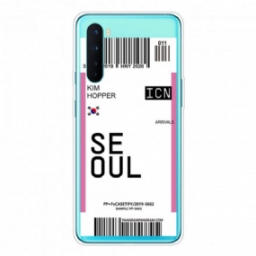 Kryt OnePlus Nord Soulský Palubný Lístok