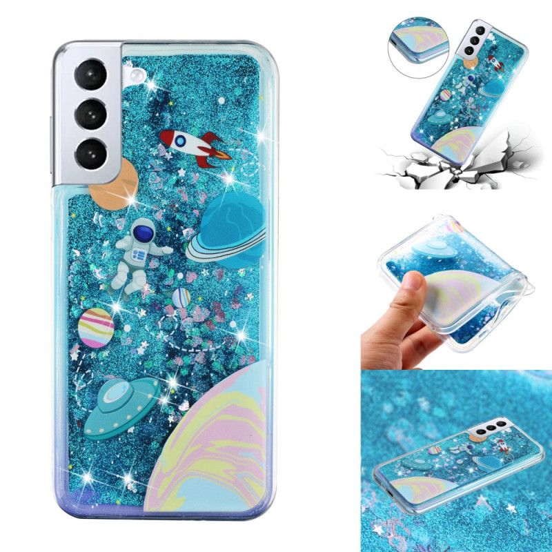 Kryt Na Samsung Galaxy S24 Plus 5g Universe Glitter Liquid