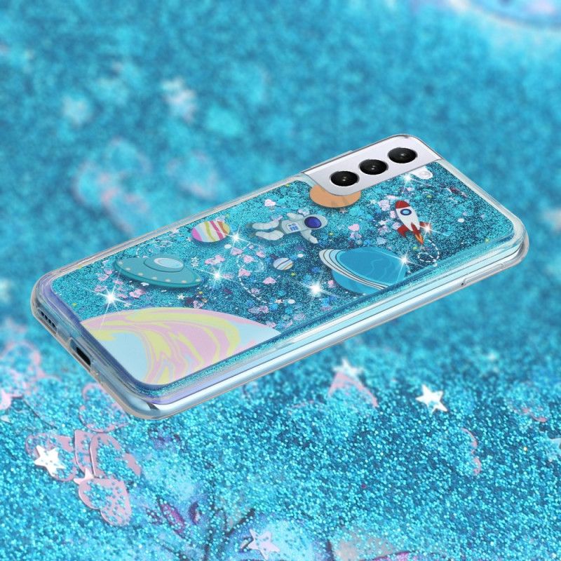 Kryt Na Samsung Galaxy S24 Plus 5g Universe Glitter Liquid