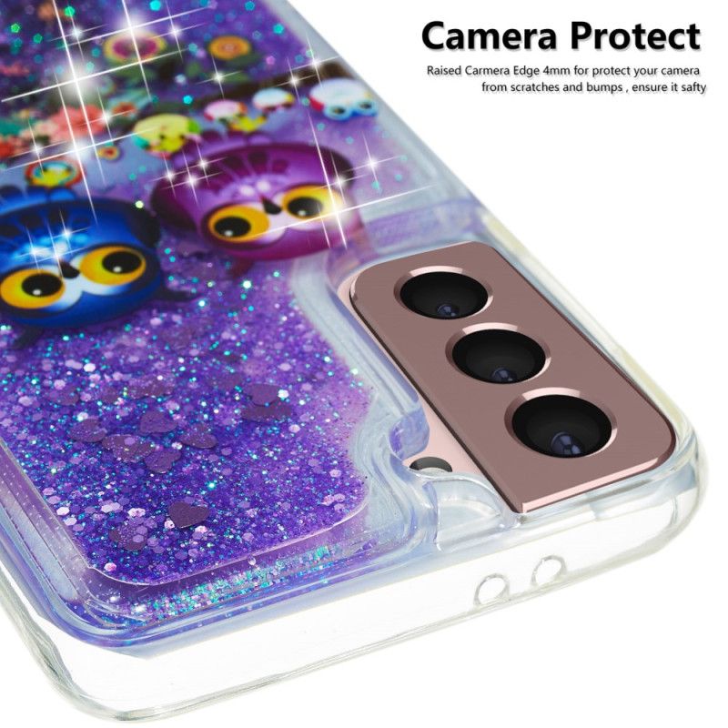 Kryt Samsung Galaxy S24 Plus 5g Dve Sovy Liquid Glitter