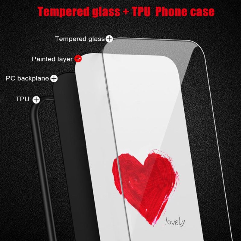 Kryt Samsung Galaxy S24 Plus 5g Kryt Na Mobil Tvrdené Sklo Black Heart