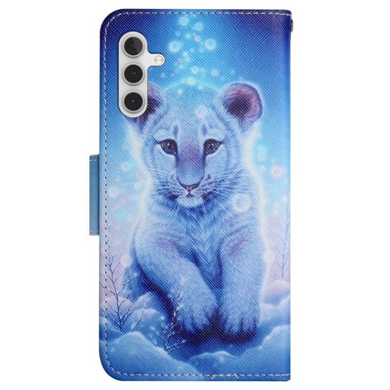 Puzdro Samsung Galaxy S24 Plus 5g Leopardí Vzor S Remienkom