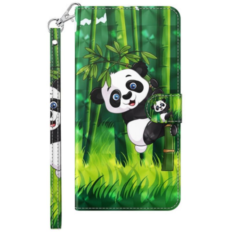 Puzdro Samsung Galaxy S24 Plus 5g Panda Lezec S Popruhom