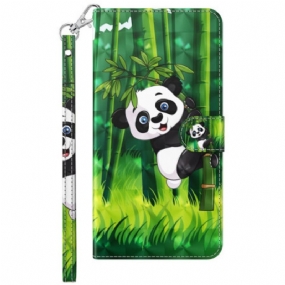 Puzdro Samsung Galaxy S24 Plus 5g Panda Lezec S Popruhom