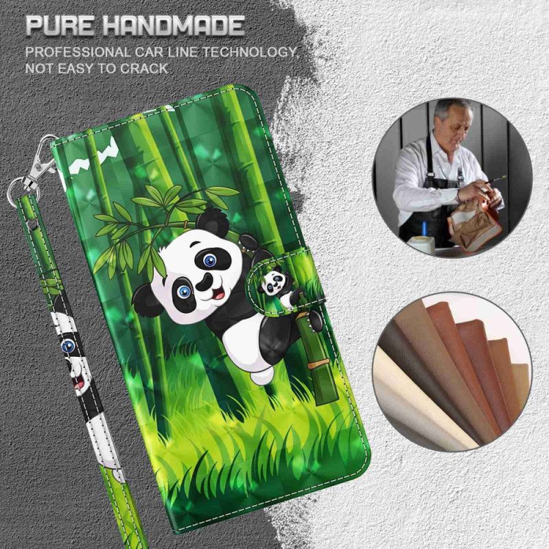 Puzdro Samsung Galaxy S24 Plus 5g Panda Lezec S Popruhom